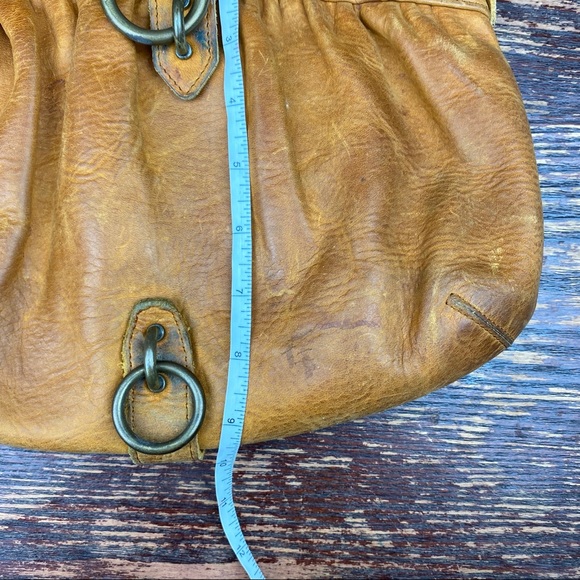 Cole Haan G Series Leather Saddlebag Handbag - Picture 11 of 12